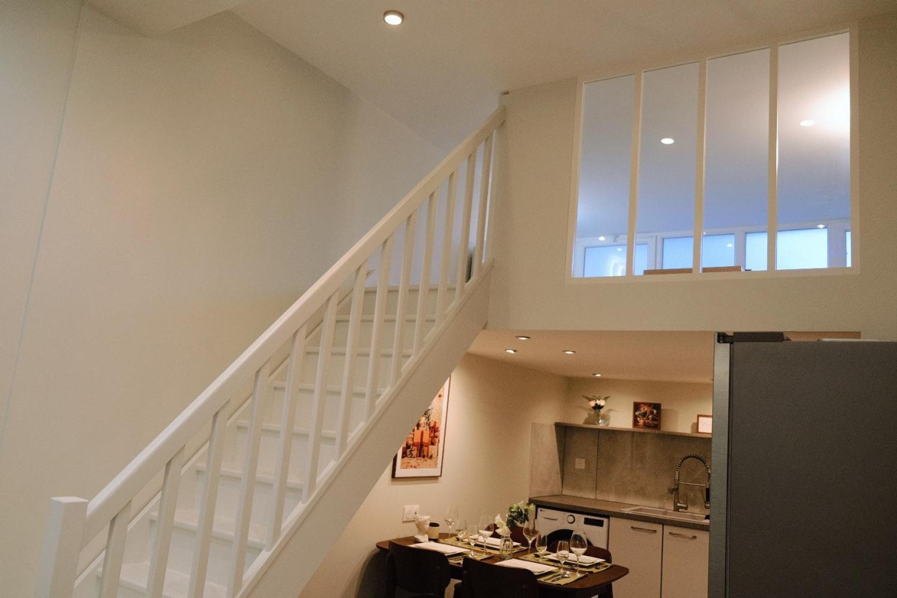 Appartement Mezzanine Contemporain Hypercentre Caen - Chez Jannie Eksteriør bilde