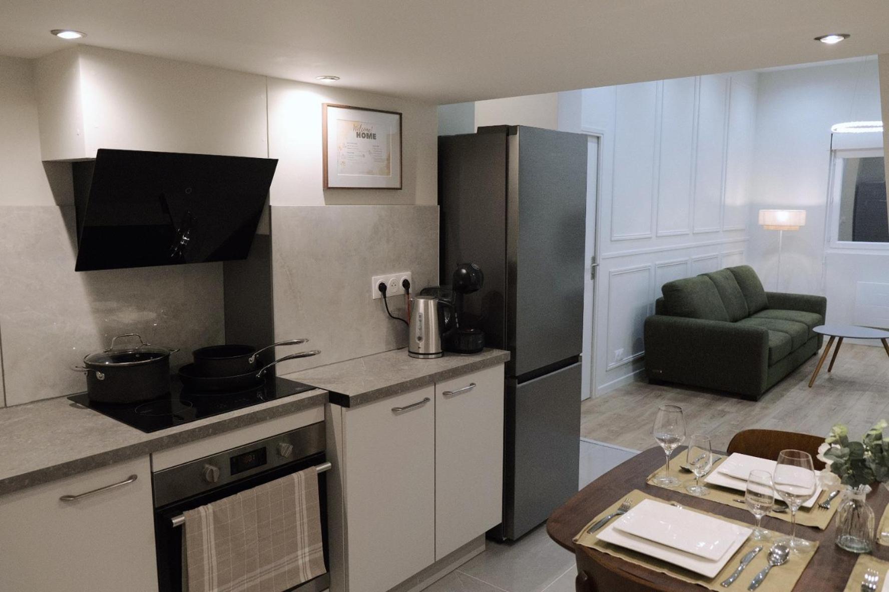 Appartement Mezzanine Contemporain Hypercentre Caen - Chez Jannie Eksteriør bilde